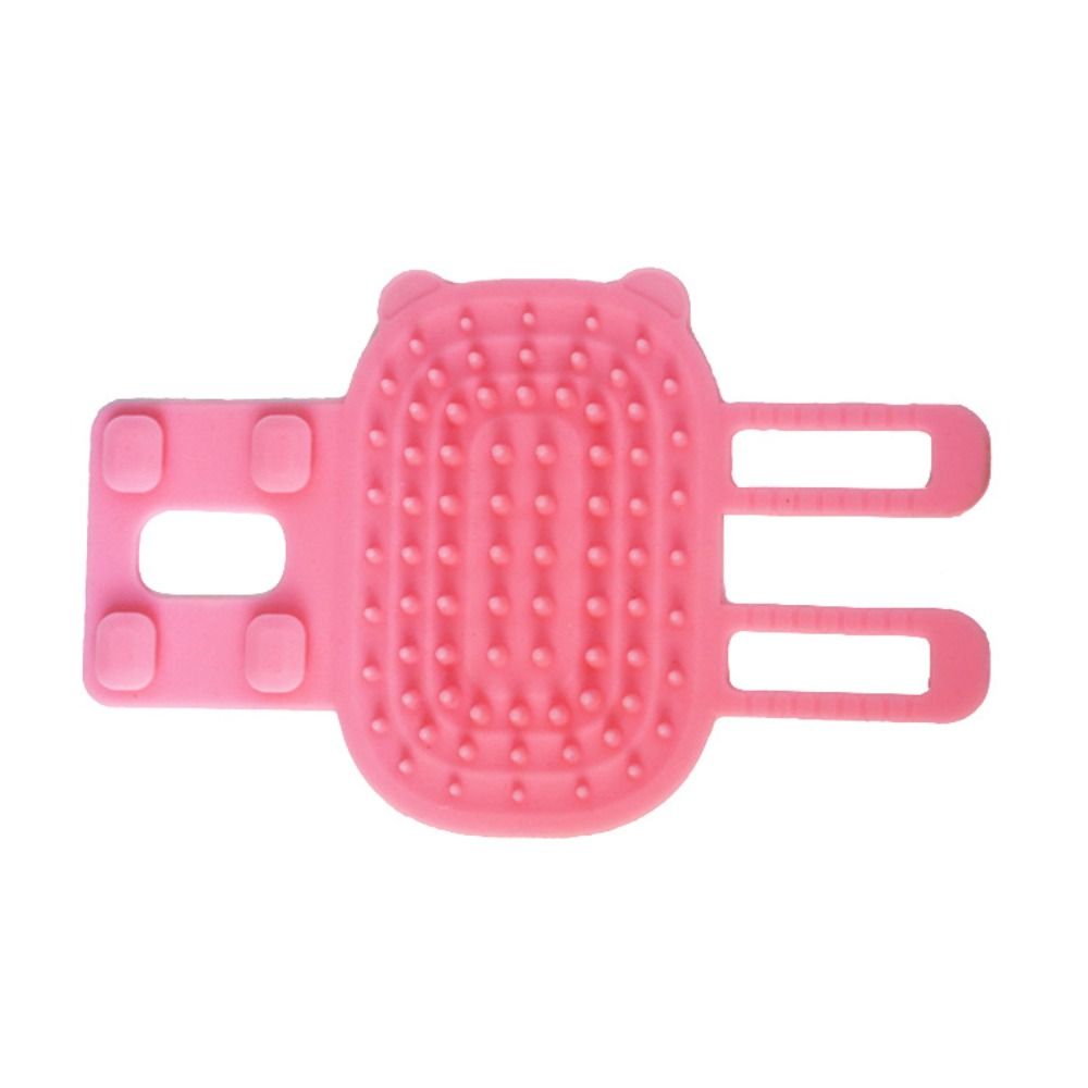 Multifunction Silicone Pet Tickling Artifact Soft Adjustable Pet Brush Cat Tickling Comb Pet Accessories