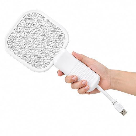 Automatic Mosquito Killer Racket with UV Light Trap