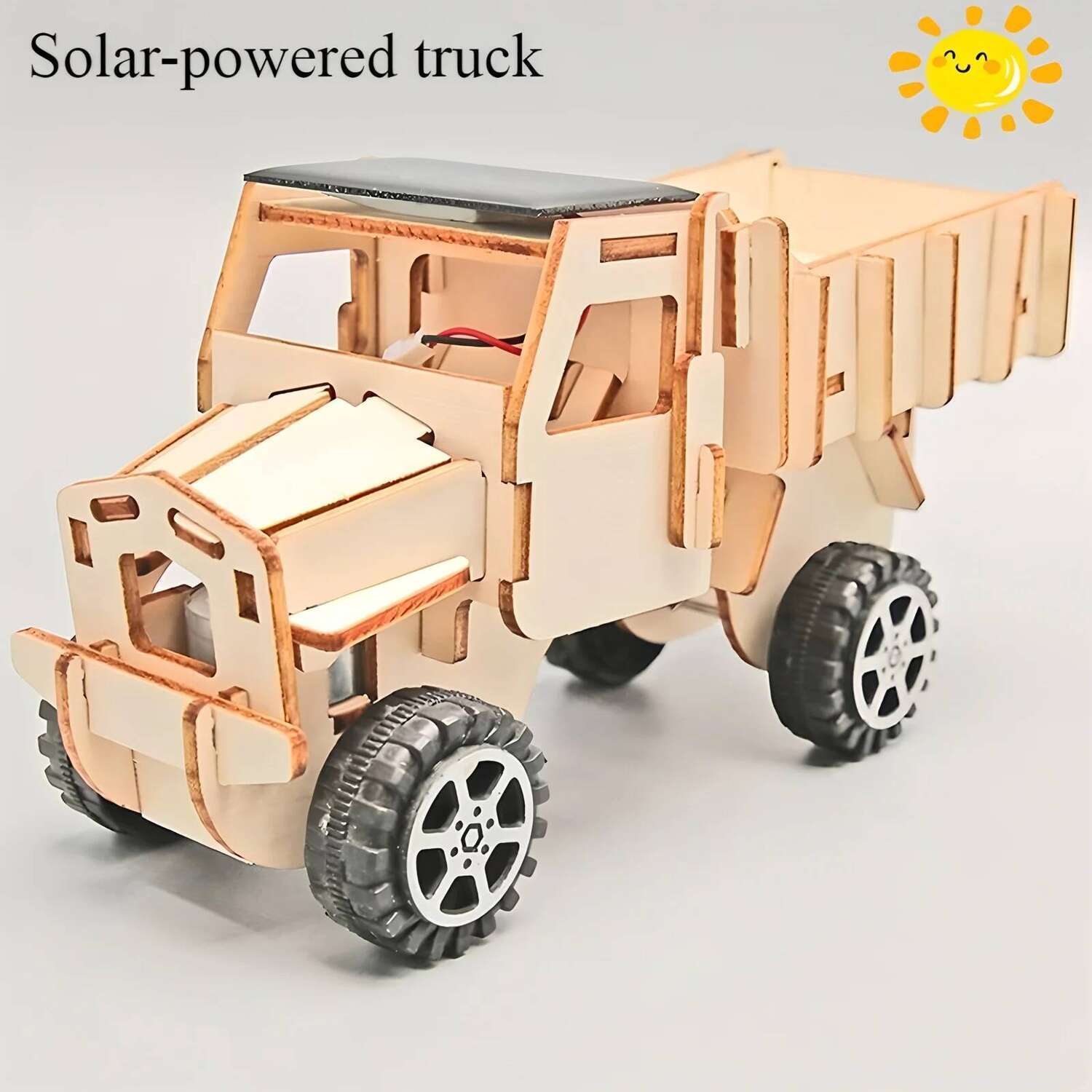 Childrens Diy tank hand-assembled models, 3d wooden jigsaw puzzles, educational toys, childrens toy gifts