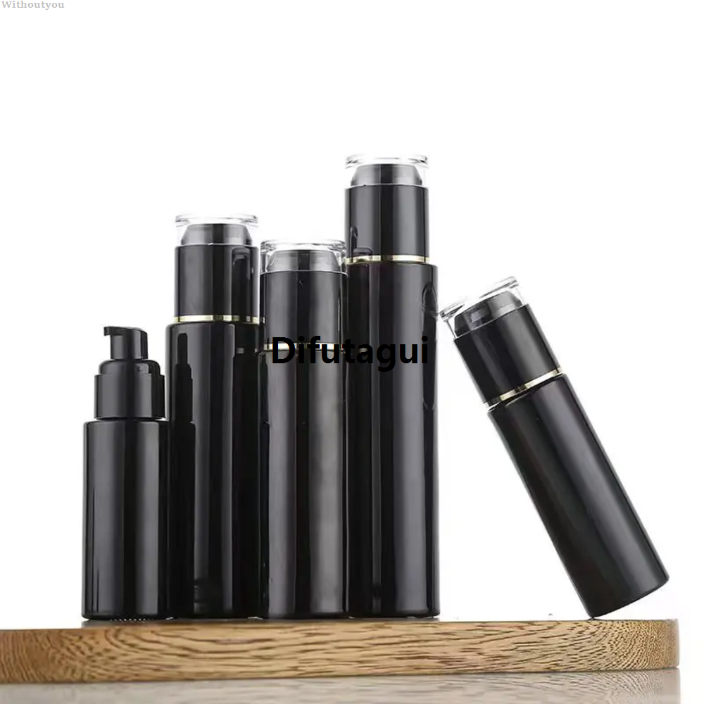 Difutagui Withoutyou Personal ML 12040 Refill Replastic Cap Leakproof Empty Pump New style 2025 Bottle Black Matte Glass Bottle Ml-to-Travel Spray Bottle