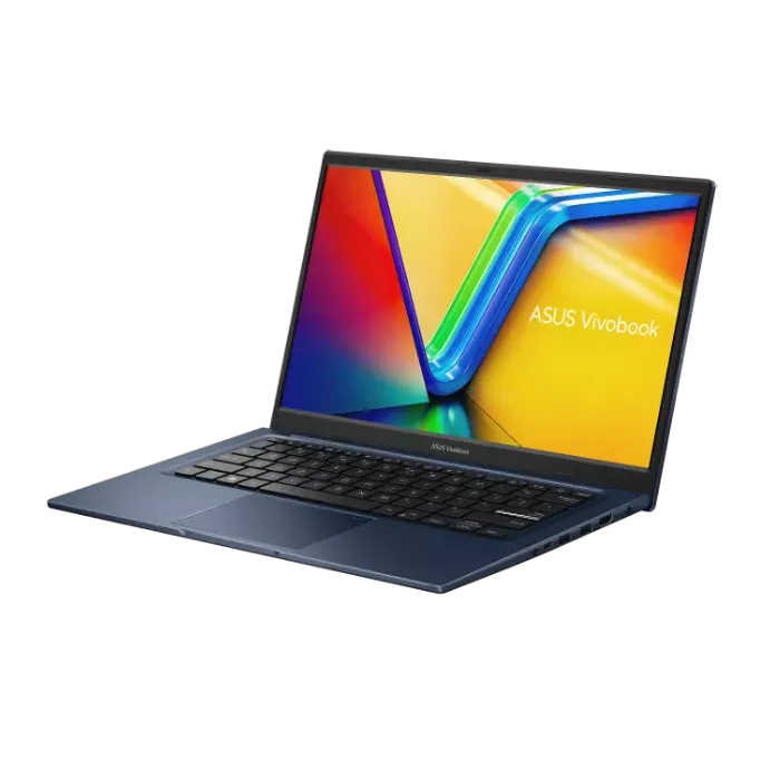 Asus VivoBook 14 X1404VA |14th Gen Core 7 150U Processor | 8GB RAM | 512 GB G4 SSD | 14" FHD | Win11 | Backlit Keyboard | Fingerprint | Backpack | 2 Year Int'l Warranty | 1 Year Perfect Warranty - Nagmani International - image 1