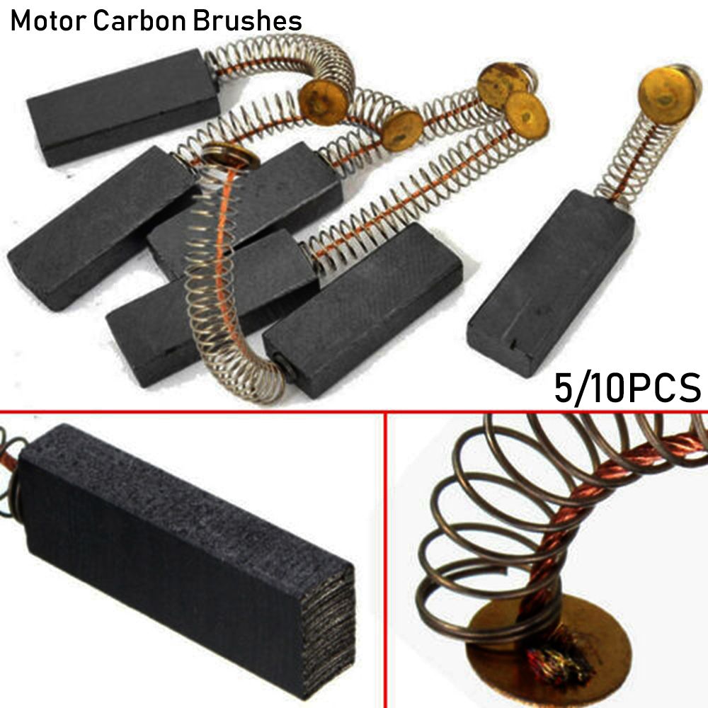 5/10 Pcs Hot sale Hand Tools 5x8x15mm Motors Spare Parts Electric Grinder Replacement Generic Carbon Brushes Mini Drill