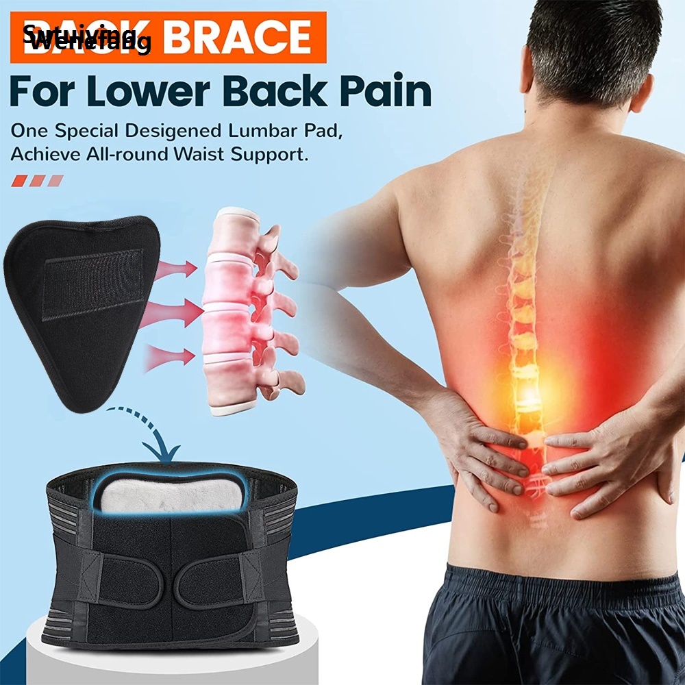 Wenefang Sutuiying 1Pcs Double Pull Back Lumbar Support Belt Waist Orthopedic Brace Profesional Luxury for Lumbar Pad,Injury,Lower Back Pain Relief for Herniated Disc
