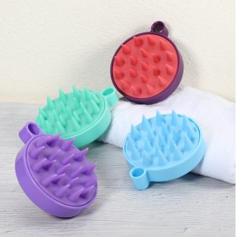 1Pcs Silicone Scalp Massager Shampoo Brush