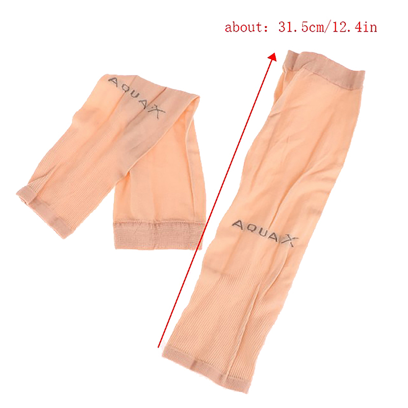 Cycling outdoor gloves non-slip cuffs sunscreen new ice silk sleeves cuffs ultraviolet sunscreen summer men and women