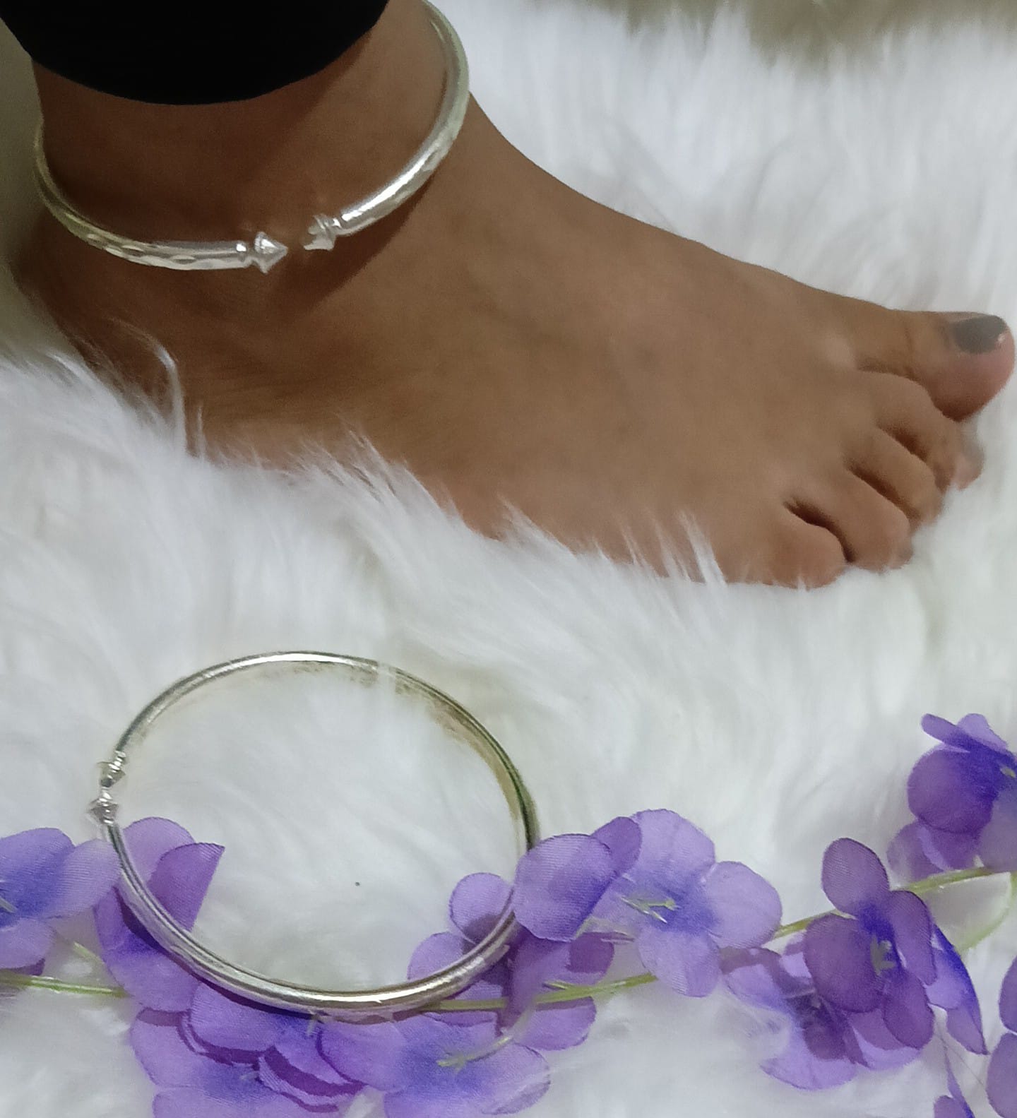 ADITYA JIGREE=Silver Plated Traditional Beautiful And Cute One Kalli