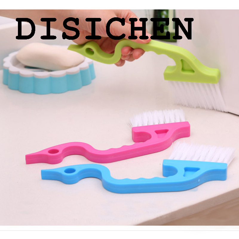 DISICHEN 2025 New New Cleaning Brush Shower Room Sliding Door Rail Cleaning Brush Portable Window Rail Cleaning Brush Kitchen Bathroom Tools