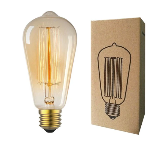 Vintage LED Edison Bulb ST64 4W LED