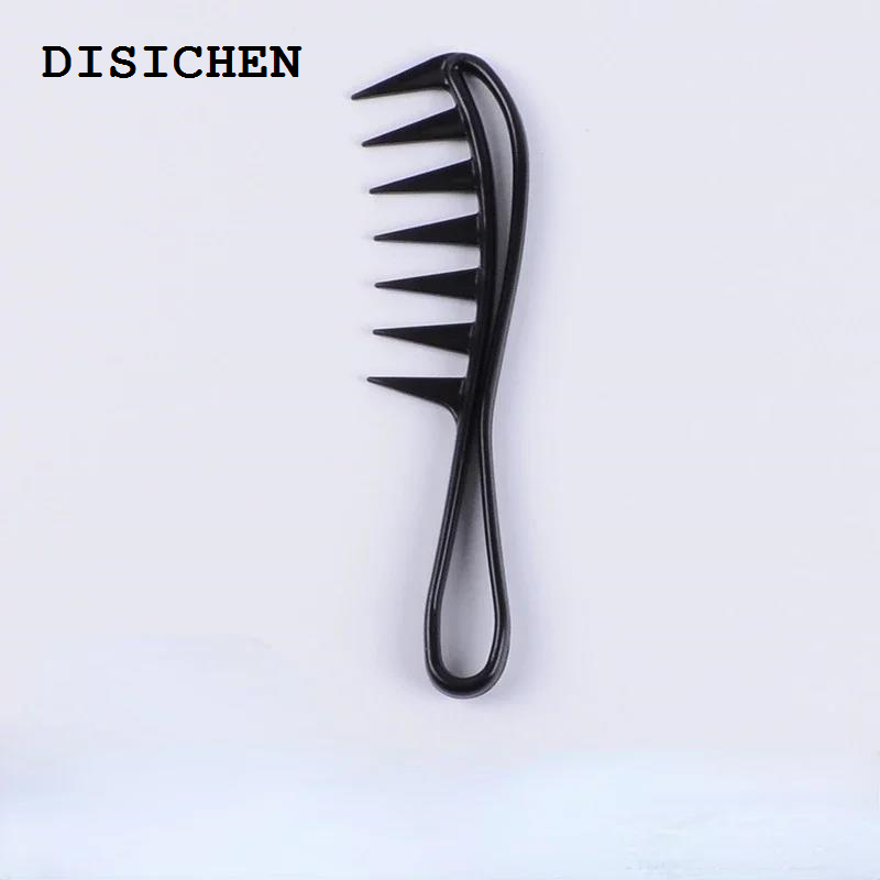 1pc Wide Tooth Shark Plastic Comb Detangler Curly Hair Salon Hairdressing Comb Massage for Hair Styling Tool for Curl Hair