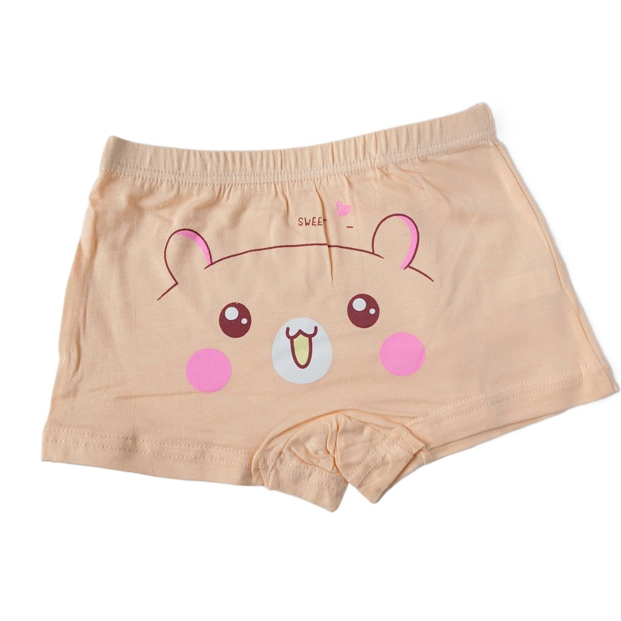 1pc Cute Printed Cotton Boxer Shorts Panty Underwear For Kids Baby Girl