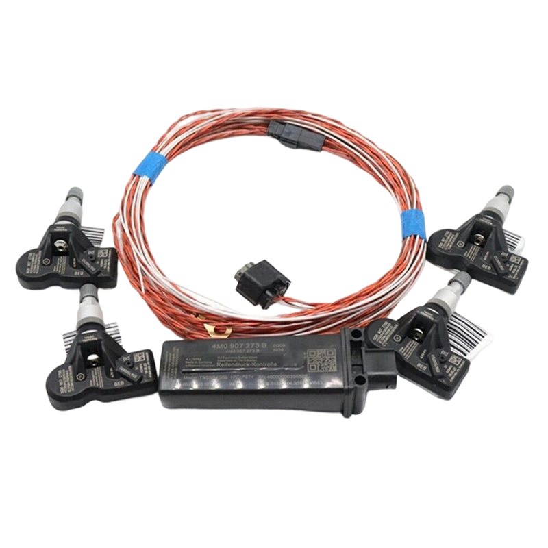 TPMS Tire Pressure Sensor Module+ Wire Monitor System Programming Matching 5Q0907273B+ 5Q0907275B for