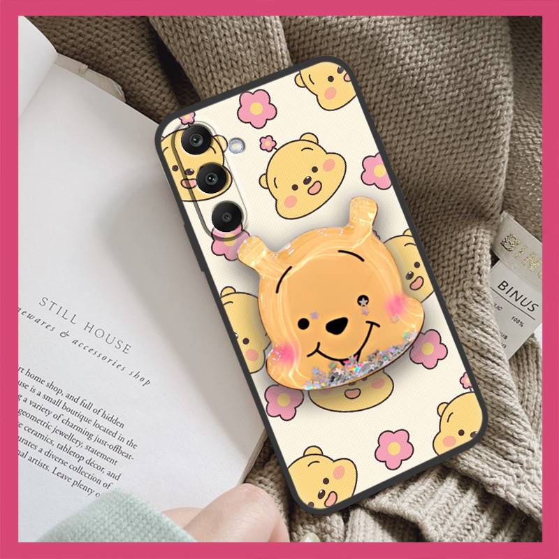 Rotatable stand TPU Phone Case For Samsung Galaxy M56 5G/SM-M566B Kickstand Fashion Design Back Cover Simplicity cute
