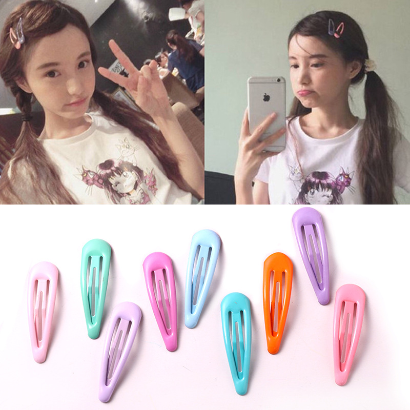 Hairpins Cute Girls Children Sweet Fashion Barrettes Hair Clips Water Drop Candy