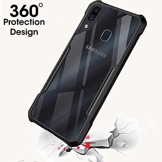 Samsung Galaxy A20 / A30 / M10S Bumper Protective Case / Back Cover