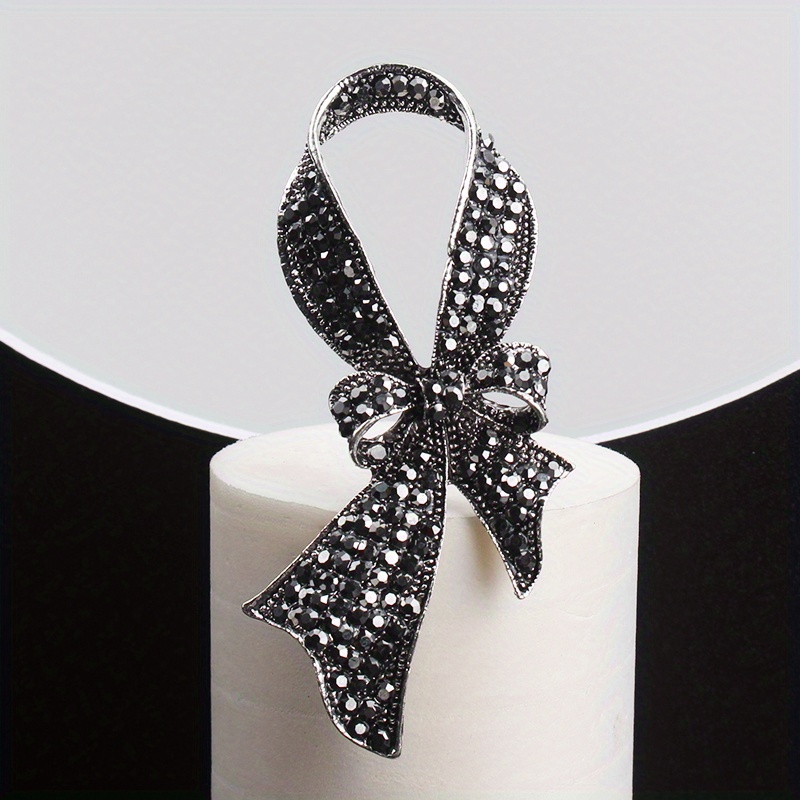 High-end Luxury Temperament Design Sense Bow Brooch