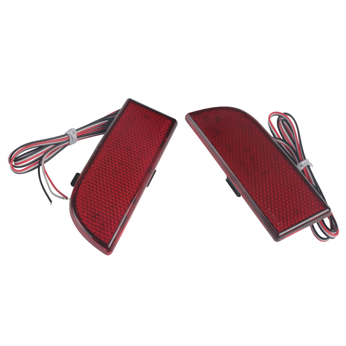 OYPFXMI 1 Pair Rear Bumper Reflector LED Stop Brake Light for W639 2003-14