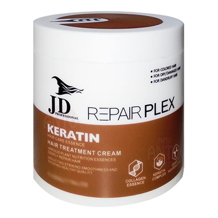 J D Professional Repair Plex Keratin Hair Treatment Cream 500gm