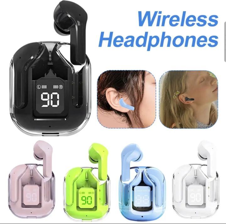 Bizzy Airpods_Pro Wireless Earbuds with High Quality Sound And Bluetooth