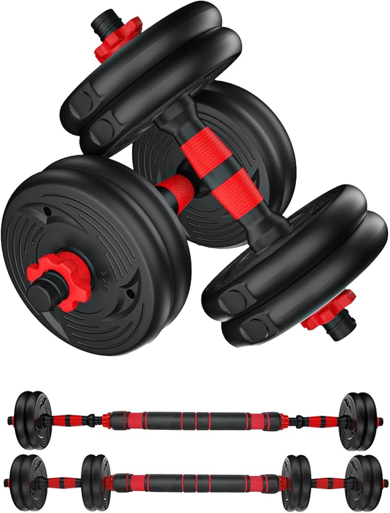Black Dumbbell Set - 20Kg