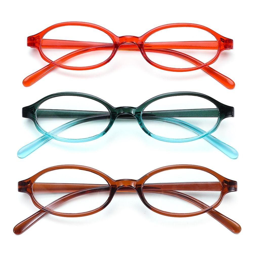 Retro Small Oval Frame Japan Spicy Girl Glasses Frame INS Style No Makeup Plain Glasses Y2K Eyewear for Women