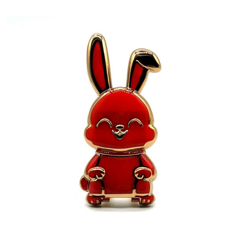 NEW Finger Ring Holder For Phone Cute Rabbit Shape Mobile Phone Holders Universal Cell Phone Stands Foldable Finger Ring Kickstand