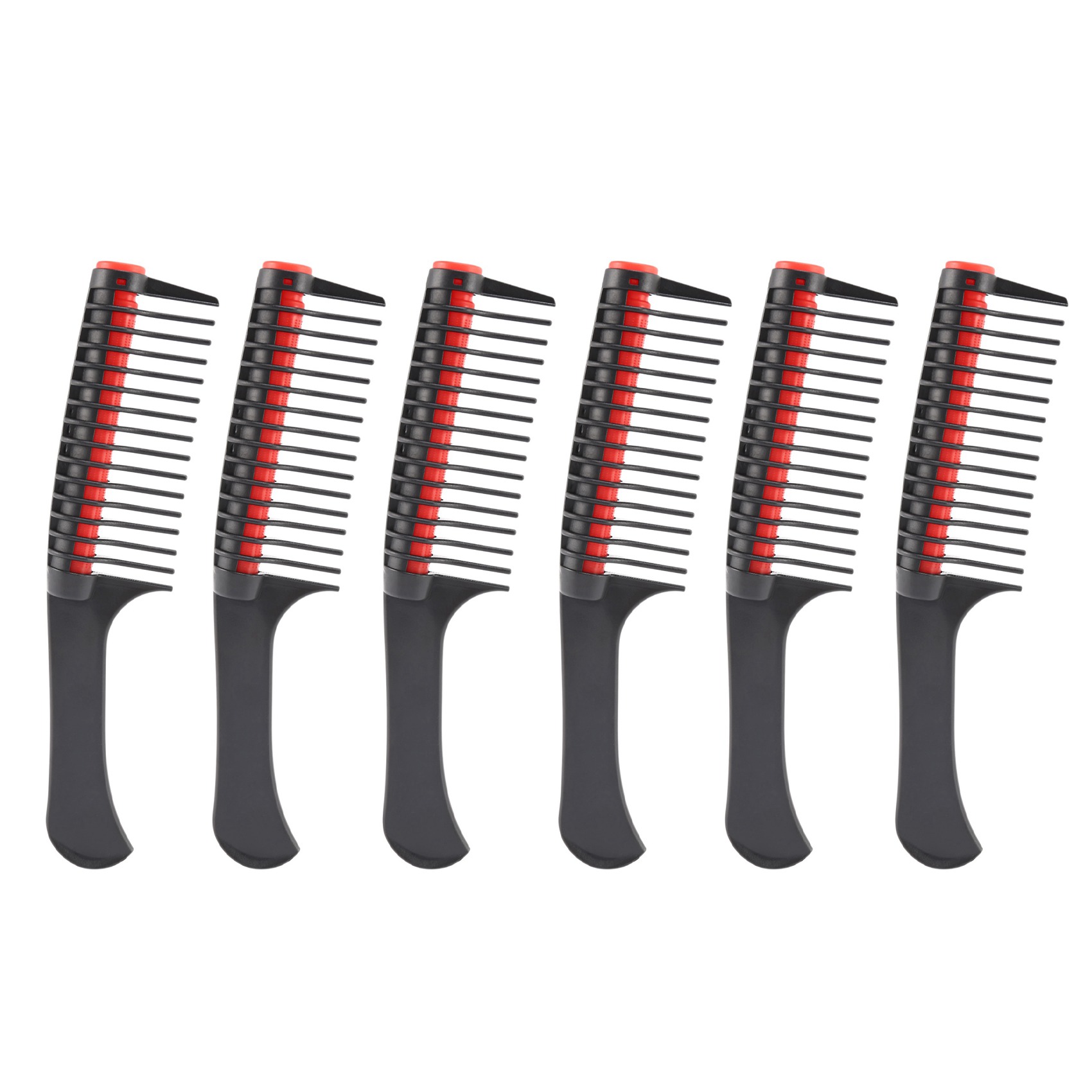 ARELENE 6 Pack Hair Comb, Comb Roller, Detangling Roller Comb Integrated Hair Roller Comb, Anti Splicing Comb
