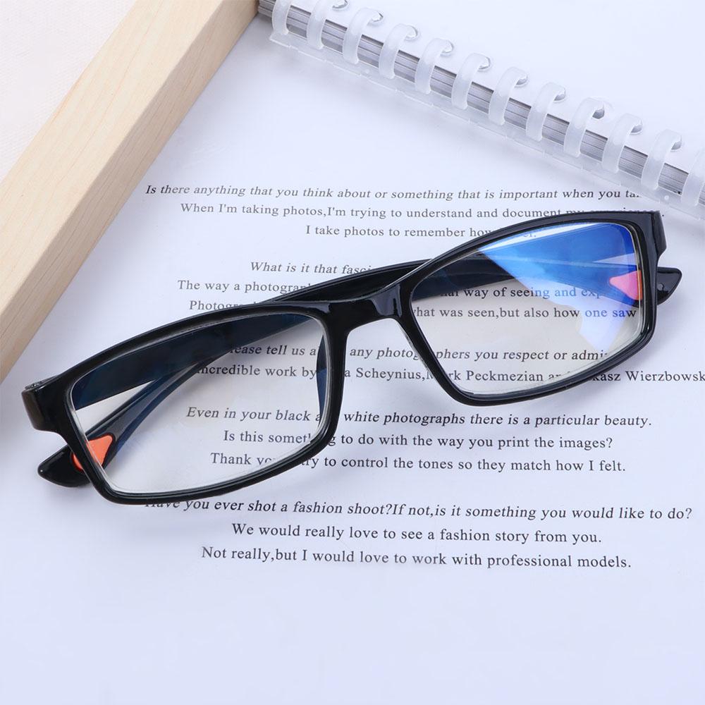 Vintage Ultralight Square Eyewear Black Short Sighted Spectacles Finished Myopia Glasses Computer Eyeglasses Nearsighted Glasses