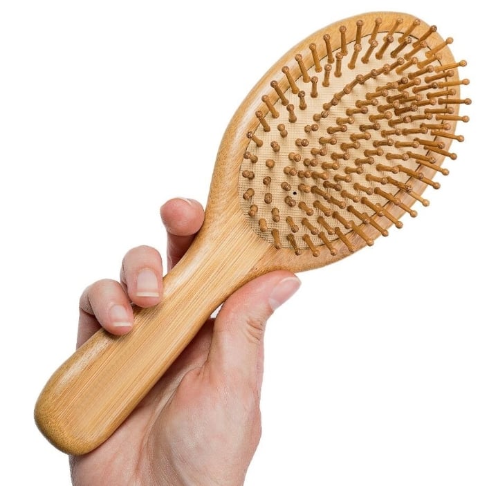 1Pc New Hair Care Wood Comb Paddle Cushion Hair Loss Massage Brush Hairbrush Bamboo Comb Hair Scalp