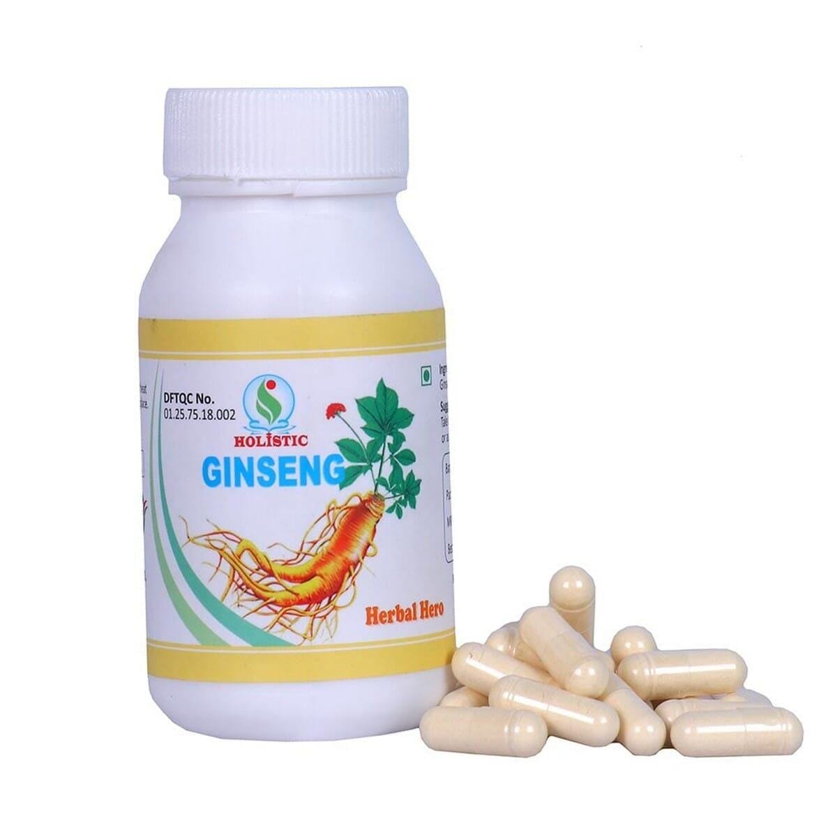 Holistic Ginseng 90 Capsules- Per Capsule-500MG