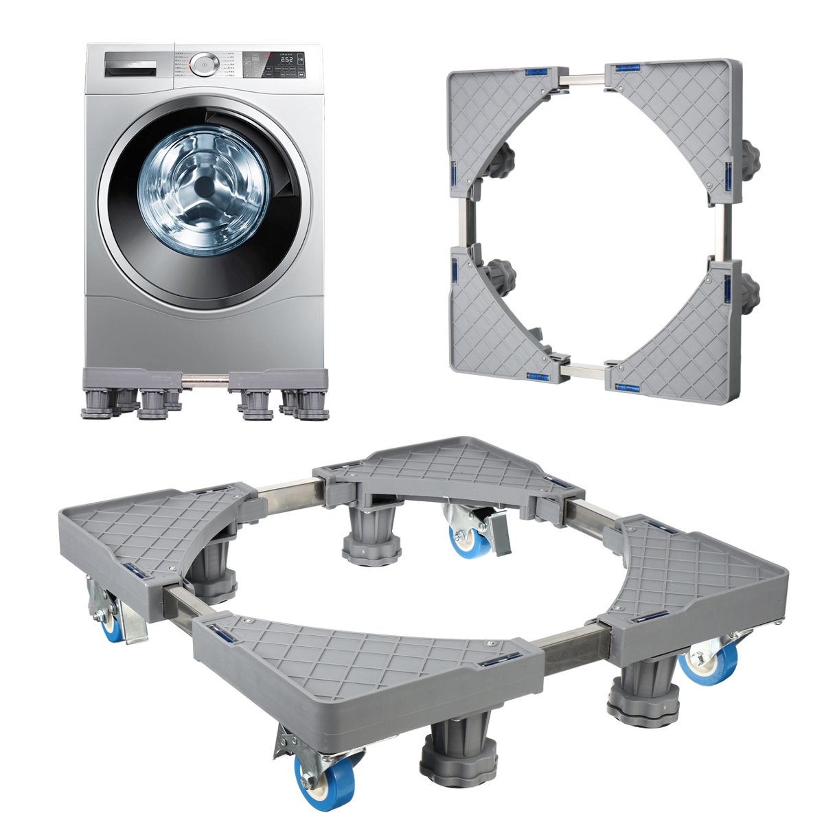 Multifunction Washing Machine/ Fridge Stand Easy To Install And Move Multifunction Washing Machine / Refrigerator Stand