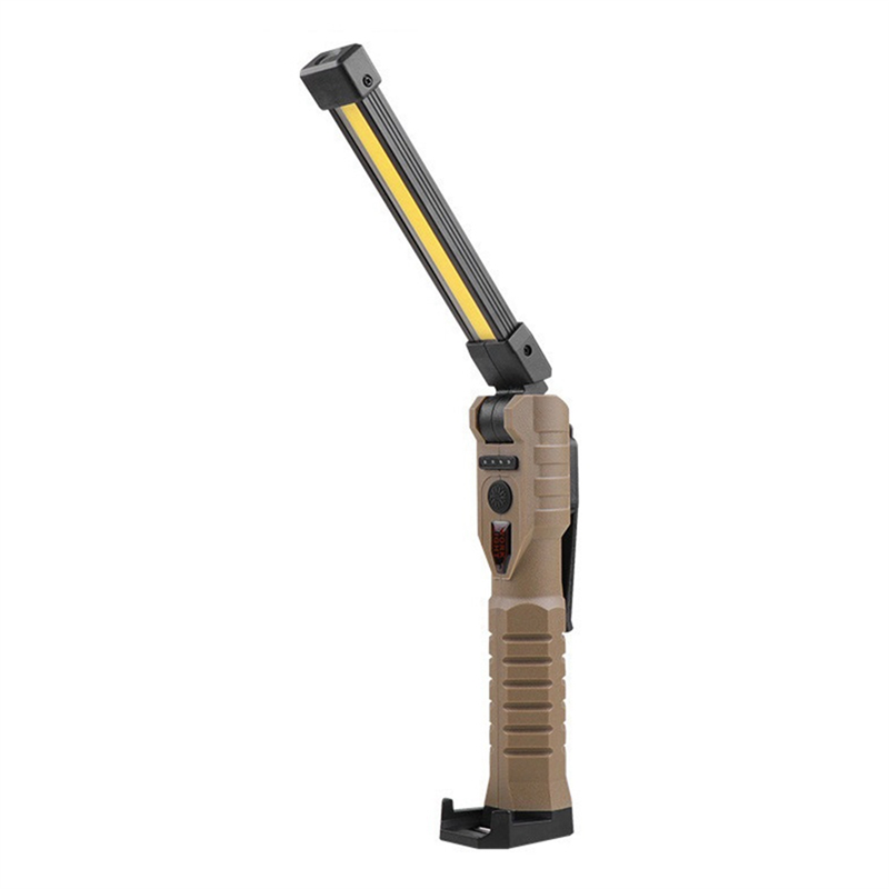 COB Foldable Flashlight LED Work Light 7 Modes Magnetic