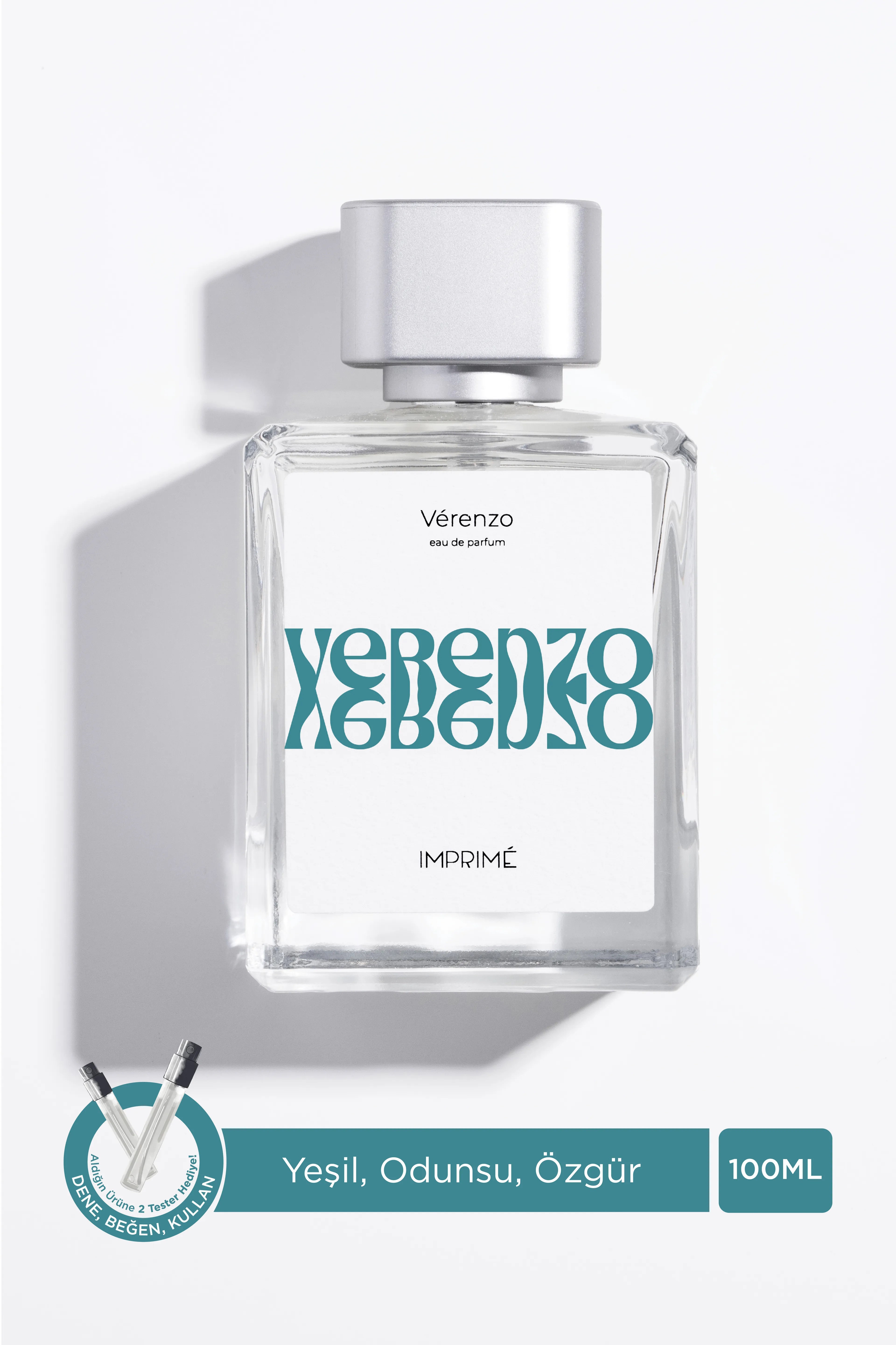 Imprime Verenzo 100ml - Aura Series - Unisex - Apple, Musk and Lily of the Valley
