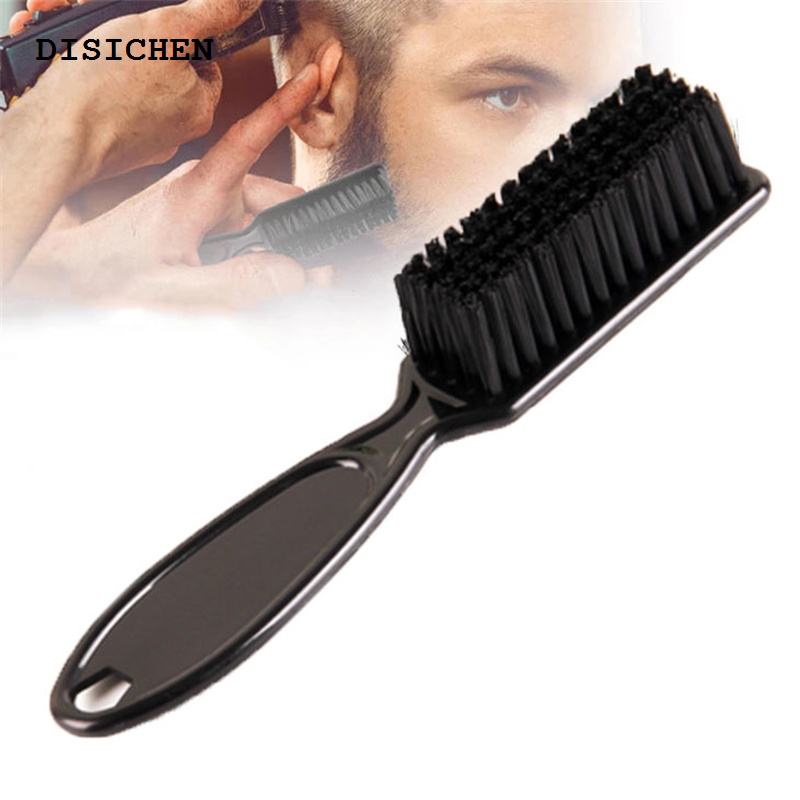 DISICHEN Fashion 1pcs Scissors Cleaning Brush Barber Tool Hairdressing Salon Supply Man Hair Comb Beard Brush Scissors Fade Brush Man Hair Comb