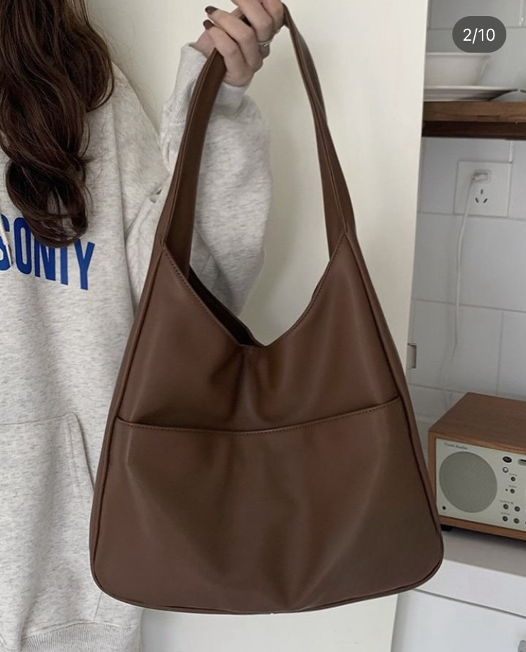 PU Leather Large Capacity Fashionable Bag For Women