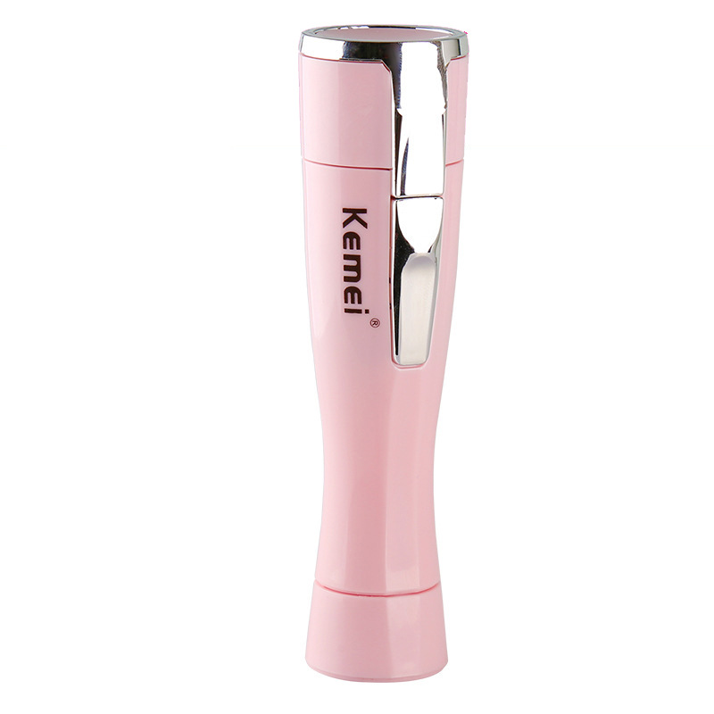 KM-1012 Portable Ladies Shaver Mini Shaver Dry Battery Shaver