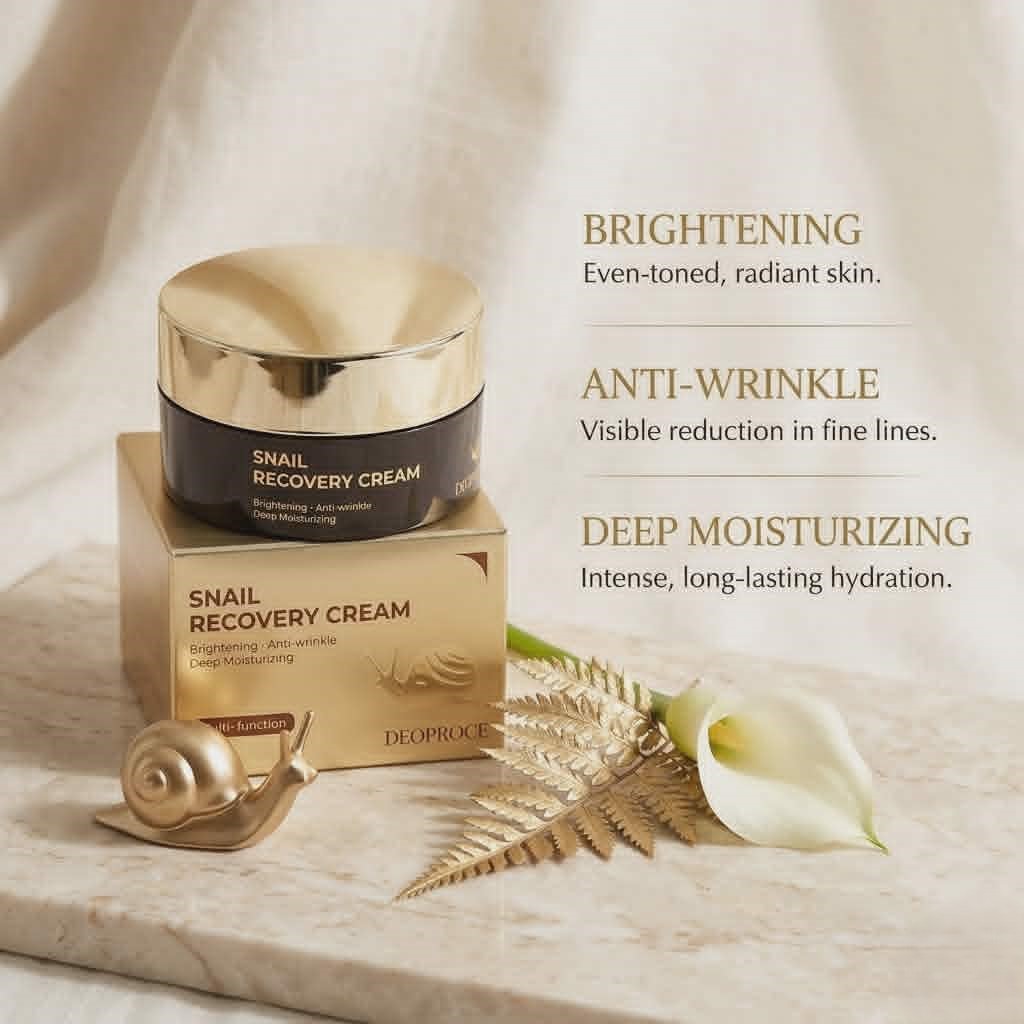 Deoproce Snail Recovery Cream - 100g