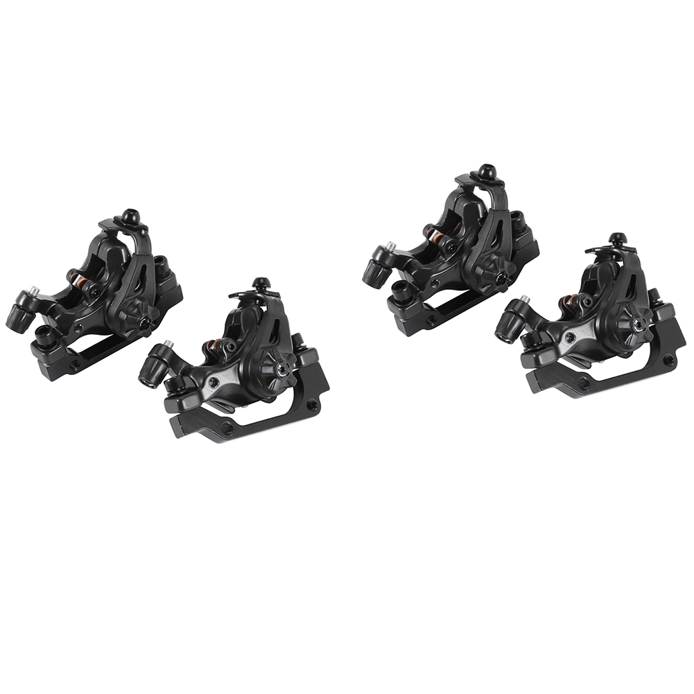 JINMY 2X Bicycle Front Rear Disc Brake Caliper for XC Mountain Bike Speed Clip Dual Piston Mechanical Disc Brake Set