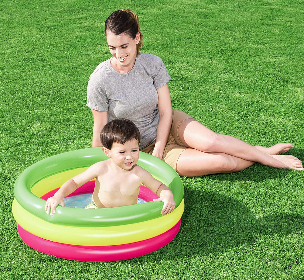 Bestway Plastic Summer Set Pool Kids Swimming Pool 51128 (70cmX24cm)