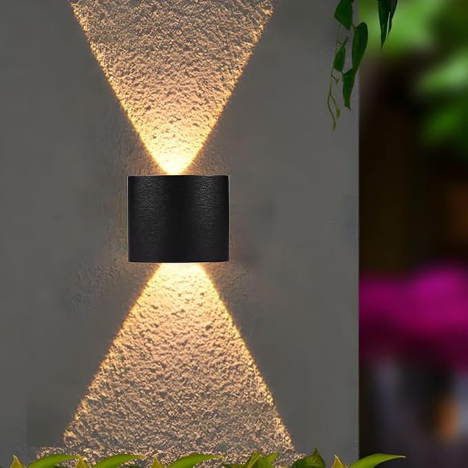 1+1 Outdoor Wall Light IP66 Waterproof Highly Durable 2Watt