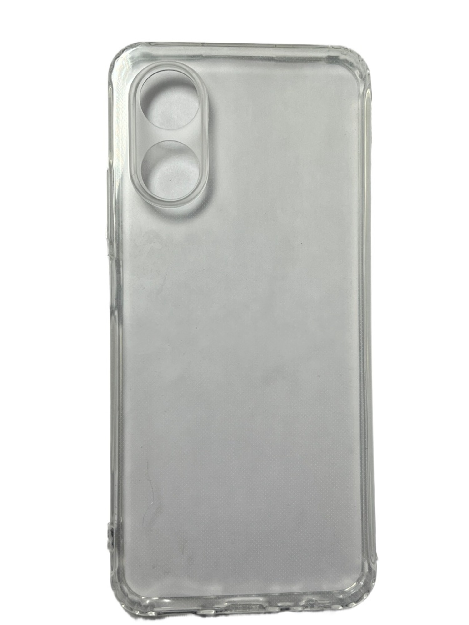 Oppo A38 Clear Transparent Shockproof Soft Tpu Cover Case