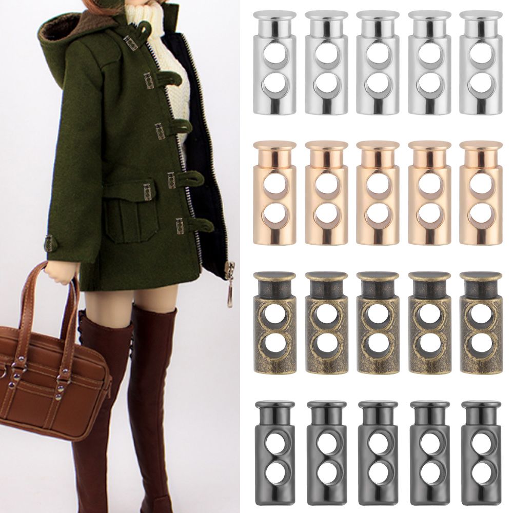20pcs Newest Handmade Metal Ultra-small Buttons Dolls Clothes Sewing DIY Making Buckles Mini Horn Button