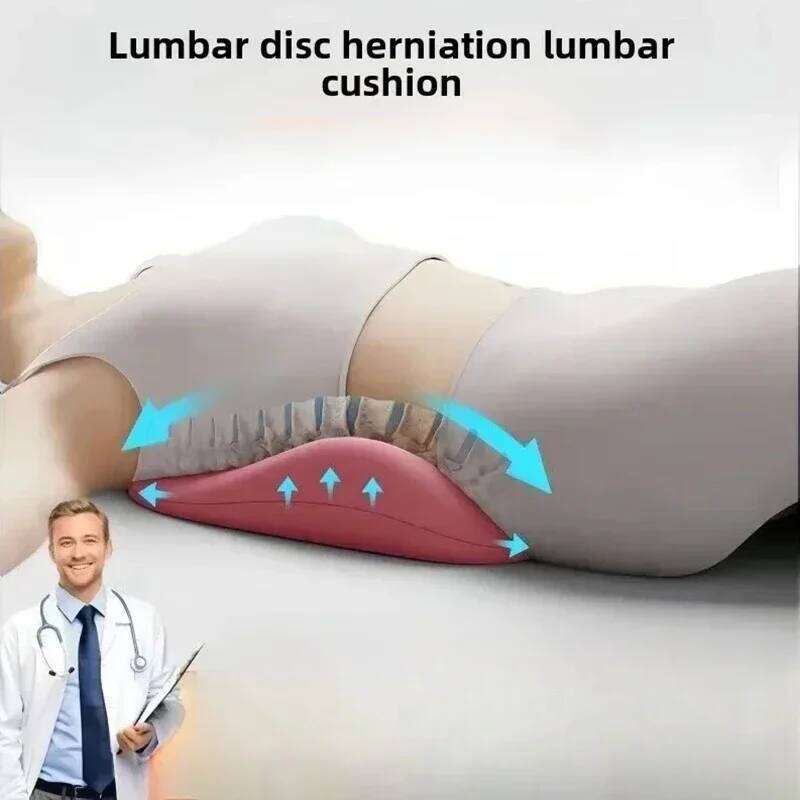 Special Cushion Sleep Pillow Ergonomic Soft Comfortable Memory Cotton Bed Lumbar Protrusion Back Support