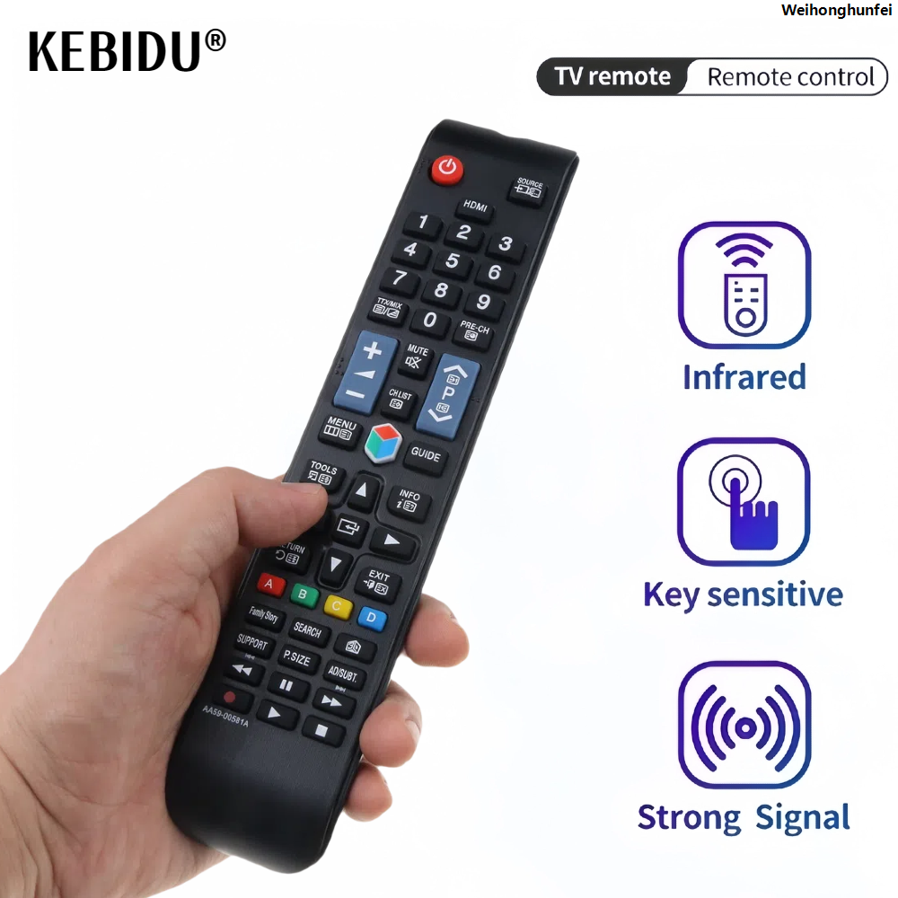 WeihonghunfeiLuxury Remote control For SAMSUNG AA59-00581A AA59-00582A AA59-00594A TV 3D Smart Player Universal TV Remote Control for Samsung AA59