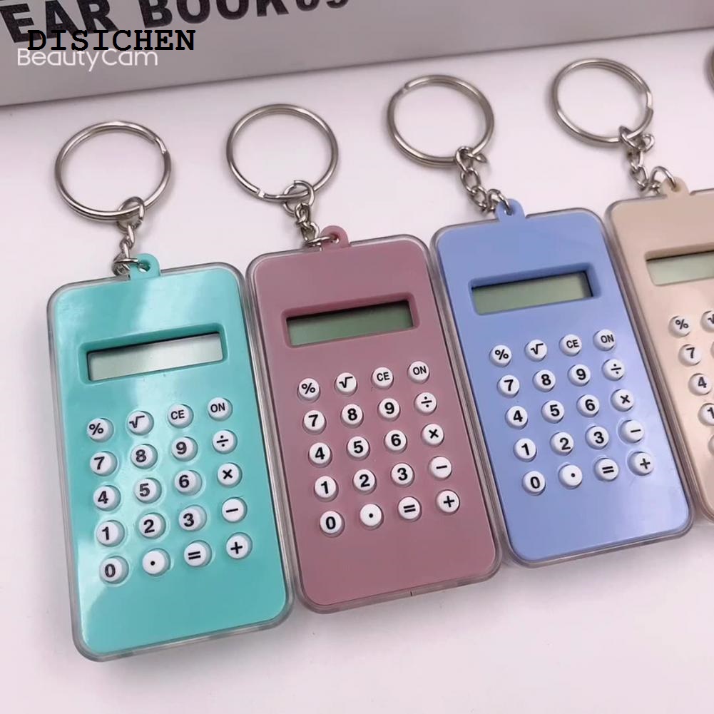DISICHEN 2025 New ABS Useful Easy Carry Digital Display Small Calculator Lightweight Digital Calculator Easy to Carry Office Supplies