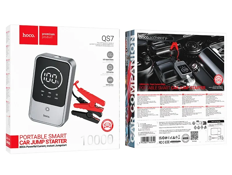 Power bank “QS7 Source” jump starter 10000mAh