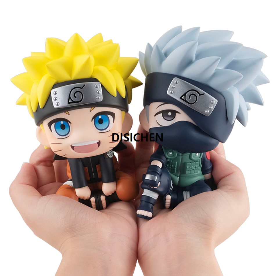 DISICHEN 【Dream Sailing Store 】9.5cm Anime Figure Uzumaki Naruto Uchiha Sasuke Itachi Toy Figural Car Decoration PVC Model Gift Bargain price