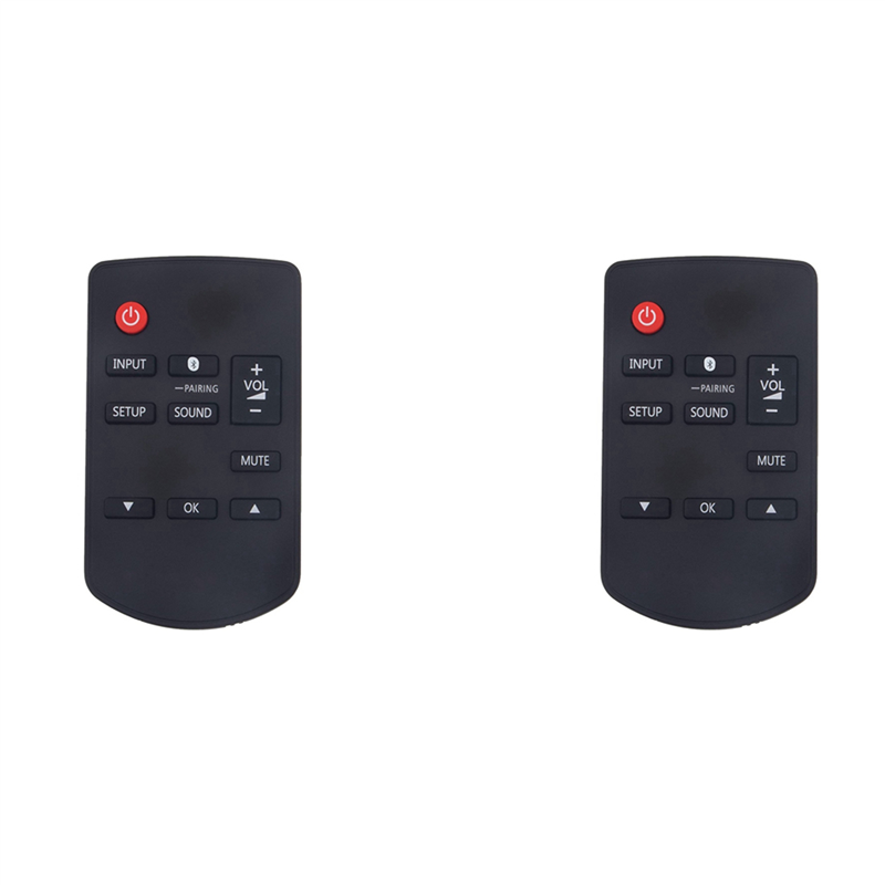 FORIDE 2X Remote Control Replacement N2QAYC000098 for Home Theater Audio System SC-HTB580 SC-HTE80 SC-HTB680