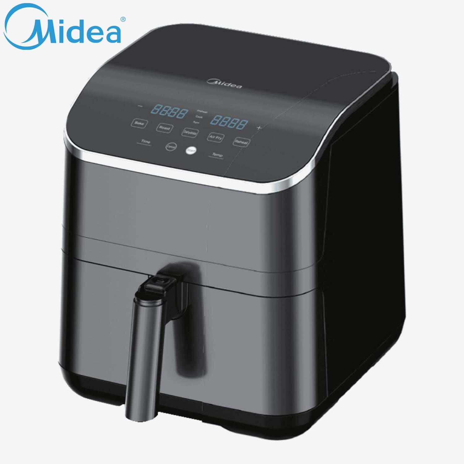 Midea 5.5 Liter Air Fryer, Model: MF-CN55D2, 2 Years Comprehensive Warranty