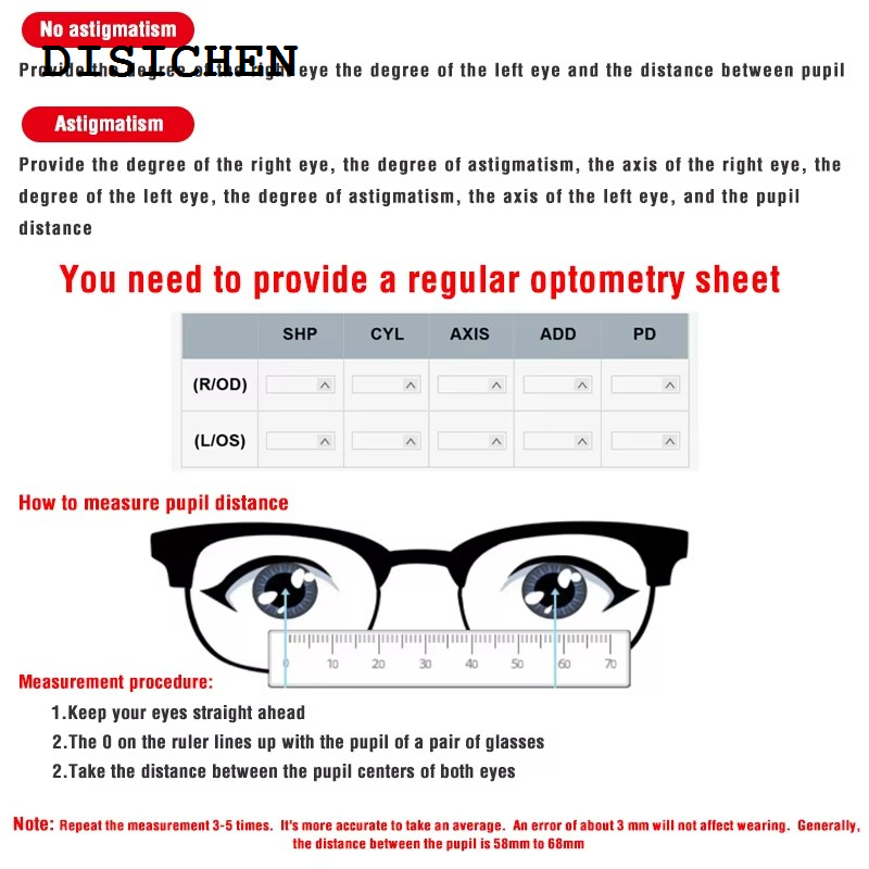 DISICHEN Hot Selling CRIXALIS Luxury Prescription Custom Glasses Women Oversized Reading Spectacle Frames Anti Blue Light Photochromic Lenses UV400