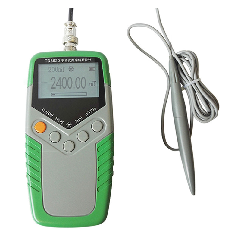 Handheld Digital Meter Magnetic Flux Meter Magnetic Field Test 5% Accuracy Easy to Use